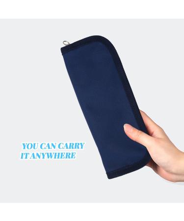 Dewedrt Insulin Cooler Travel Case Diabetic Medication Organizer Cooler Bag Navy Blue - Buy Online on GoSupps.com