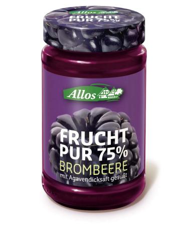 Fruit spread with no added sugar from the best of the fruit. blackberry