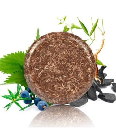Barre de shampoing pour cheveux noirs Barre de shampoing pour cheveux noirs au savon Polygonum Multiflorum Apr s-shampoing organique et shampoing de r paration pour cheveux noirs. (1)