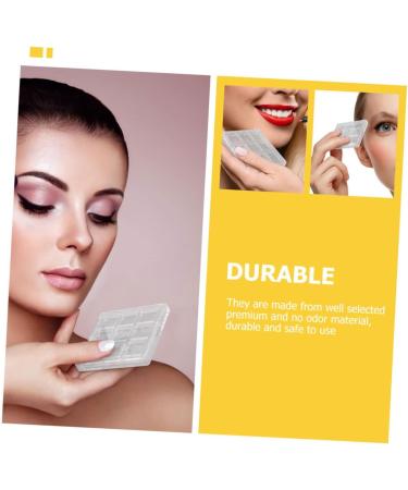 DOITOOL 3pcs Eye Shadow Box Eyeshadow Magnetic Makeup Empty Loose Powder Containers Lipstick Pirate Hat Miss - Buy Online on GoSupps.com