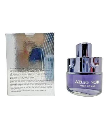 AZURE NOIR Citrus Aromatic fragrance for Men's Cologne 3.4 Oz EDT Eau de Parfum. - Buy Online on GoSupps.com