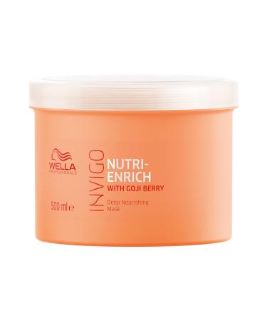 Wella Invigo Nutri-Enrich Deep Nourishing Hair Mask 0.5504 kg 8005610634043 Goji Berry 500ml (alte Version) - Buy Online on GoSupps.com