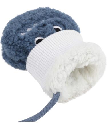 JIAHG Children's Winter Knit Gloves with String Baby Toddlers Hand-Warming Mittens Cute Cartoon Fox kids Gloves Outdoor Warm Mitts Insulated Cold Weather Gloves for 1-3 Years Boys and Girls Shark-blue - Buy Online on GoSupps.com