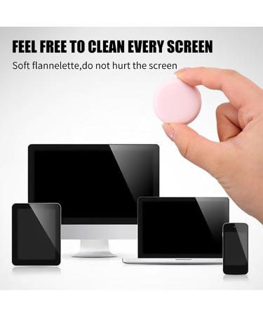 Phone Screen Cleaner Screen and Eyeglass Brush 2024 New Phone Screen Cleaner Mobile Phone Screen Wipe Creative Phone Screen Wipe Pendant Keychain (4pcs) - Buy Online on GoSupps.com