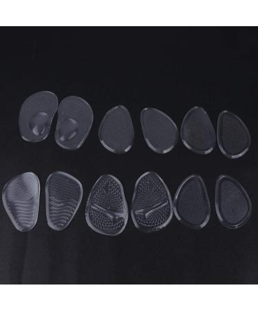 Milisten 6 Pairs Cushioned Insoles - Half Foot Cushion Pads for Men | Comfort & Support for All Shoes - Buy Online on GoSupps.com