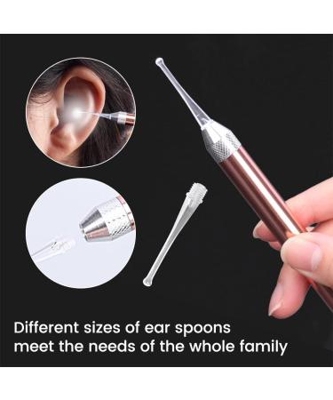 6-8 Pcs Earpick Nose Clean Tweezers Set with LED Light - Ear Wax Remover for Baby and Adults - Buy Online on GoSupps.com
