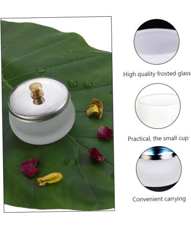 BESTYASH 1 Pi ce Vernis Ongles Verre Couvercle Inoxydable R cipient Rond Pratique pour D montage et Stockage Produits - Buy Online on GoSupps.com