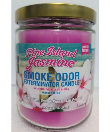 Smoke Odor Exterminator 13oz Candle - Pine Island Jasmine | International Shipping Available - Buy Online on GoSupps.com