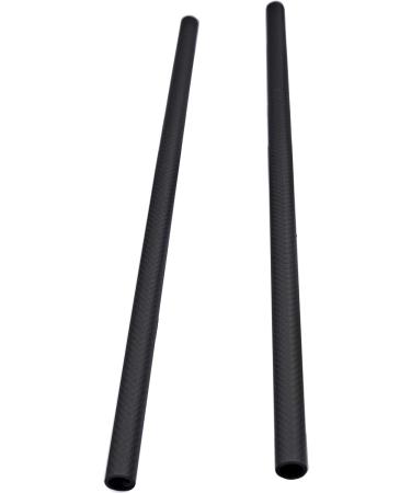 (2 Pcs) 40cm Carbon Fiber 15mm Rods for Rail Rod Support Systems - Lightweight Rods for Mattebox, Follow Focus & More - Buy Online on GoSupps.com
