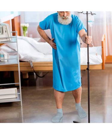 NOVAYARD Non Slip Grip Socks - 6 Pairs, Yoga Pilates Hospital Socks for Men Women - Black, Large Size - Buy Online on GoSupps.com