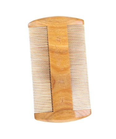 Frcolor 2st green beard from sandalwood combs for men men's comb bart comb from metal comb in pocket format pocket travel comb for fur care wood change man Russia