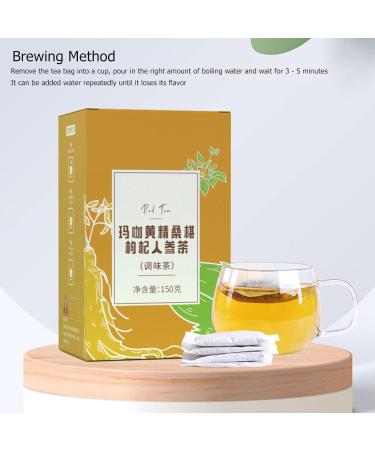 Ginseng Five Treasure Tea Individual Maca Health Tea Natural for Daily Drinking - Buy Online on GoSupps.com
