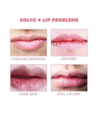 Lip Scrubs Exfoliator Moisturizer Kit - 2PC Set for Smoother, Hydrated Lips - Buy Online on GoSupps.com