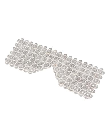 Verdant Touch Jadestone Eye Cover - Cooling Eye Flap for Swelling Tiredness & Dark Circles - Transparent Blindfold for Ultimate Relaxation - Buy Online on GoSupps.com