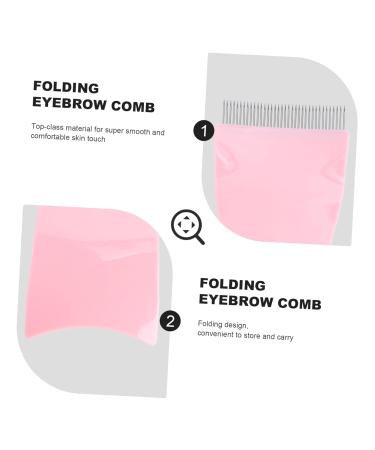 NOLITOY Eyelash & Eyebrow Grooming Tool Set | 2pcs Folding Eyebrow Combs & Mascara Applicator - Portable Eyebrow Makeup Brush - Buy Online on GoSupps.com