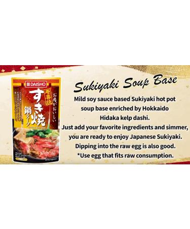 Daisho Sukiyaki Soup Base 750 g - Buy Online on GoSupps.com