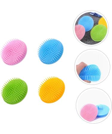Beavorty 4-Piece Ergonomic Shower Scalp Brush Set | Hair Massage Comb for Shampooing & Cleaning - Buy Online on GoSupps.com