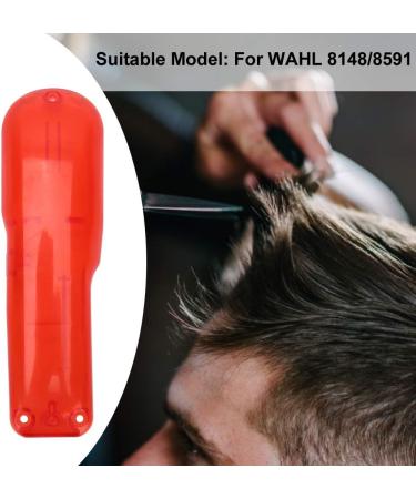 Qukaim Electric Hair Clipper Cover Electric Hair Clipper Replacement Cover Transparent Red Hair Cutter Trimmer Shell for WAHL - Buy Online on GoSupps.com