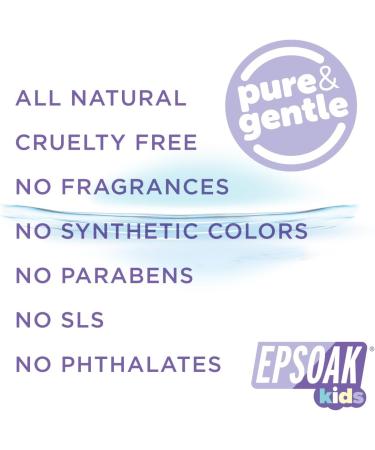 Epsoak Kids Bulk Bag Soak & Sleep Epsom Salt - Lavender - 80 Oz - Buy Online on GoSupps.com