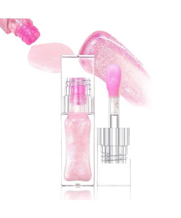 Magic Color Changing Lip Oil 2024 New Moisturizing Lip Gloss Color Changing Lip Gloss Hydrating Lip Care Long Lasting Magic Big Brush Color Changing Lip Oil Stain Amazing Finish (1PC)