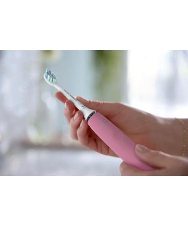 Buy PHILIPS Sonicare ProtectiveClean 4100 Electric Toothbrush - Deep Pink | Rechargeable Plaque Control Pressure Sensor - Ships Internationally - Buy Online on GoSupps.com