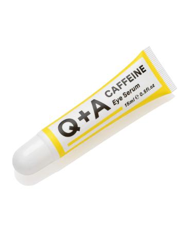 Q+A Caffeine Eye Serum. An eye serum to boost circulation and de-puff the under eye area. 15ml/0.5fl.oz