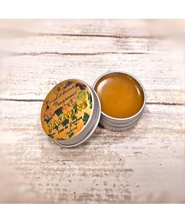 JASMINE Perfume - Eau de Parfum - Solid Balm - Natural Essential Oils Aromatherapy Fragrance (Grandiflorum Sambac Gardenia Magnolia White Champaca) Travel Size Party Guest Favors Gifts - Buy Online on GoSupps.com