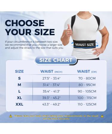 Posture Corrector for Men & Women | Adjustable Back Brace for Pain Relief | Scoliosis & Hunchback Support - Buy Online on GoSupps.com