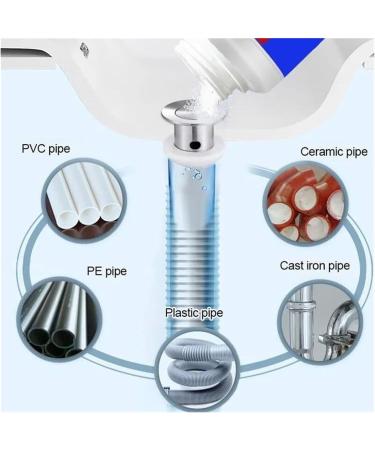 Powerful Pipe Dredging Agent Pipe Dredging Agent Powerful Sink And Drain Cleaner Sewer Dredge Agent Toilet Instant Pipe Dredge (Color : 2 Pcs) - Buy Online on GoSupps.com