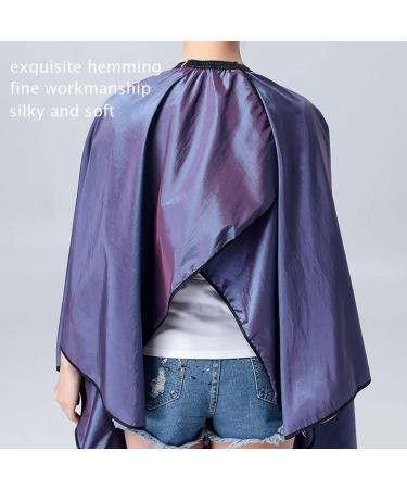 Waterproof Hair Cutting Cape with Hand Holes for Salon Clients - Gray - Buy Online on GoSupps.com