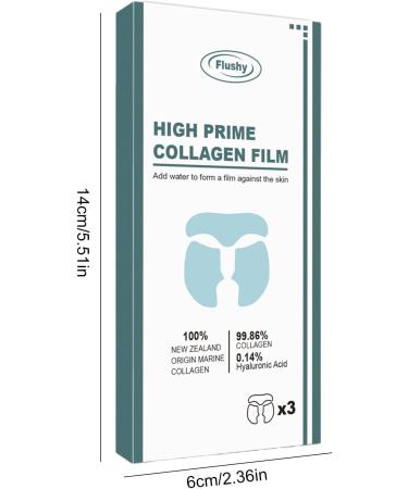 Face Firming Patch Coll-agen Skin Film 3 Brightening Face Patches - Face Lift Sticker For Firming And Tightening Skin Face Pad For Face And Forehead Lift Sagging Skin Onlynery 3 sets - Buy Online on GoSupps.com