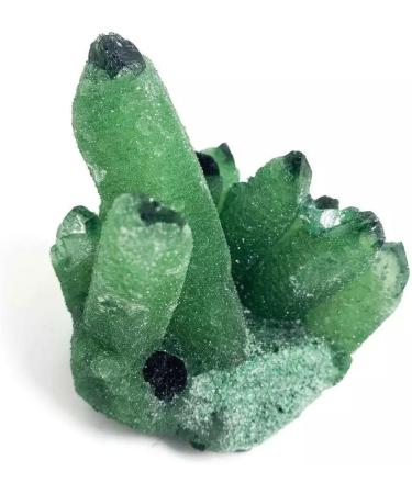 Room Decoration Natural Green Phantom Quartz Crystal Cluster Gemstone Geode 300g-700g 1pc (Size : 1PC 400G-480G) - Buy Online on GoSupps.com