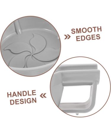 Fomiyes Shaving Foam & Soap Bowl - Large Size Razor Soap for Men - Plastic Shaving Container - Perfect for Hairdressers & Grooming - Buy Online on GoSupps.com