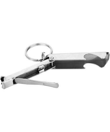 Mini Tool Key ChainNail Cutter Bottle Opener Stainless Steel Lightweight Portable Pocket Manicure - Buy Online on GoSupps.com