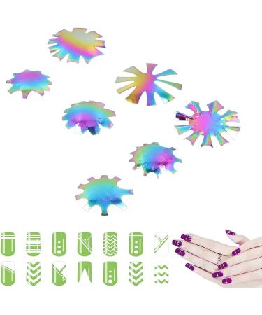 Artistic Stainless Steel Nail Edge Trimmer & Cutter | 7-Part Manicure Tool for Spa Home & Nail Schools - A-G Color - Buy Online on GoSupps.com