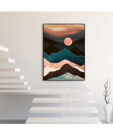 Hestarcul Diamond Painting Mountain Kit - Abstract Scenery Diamond Art for Adults (12x16) - Buy Online on GoSupps.com