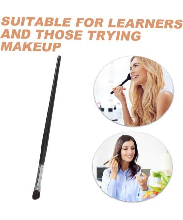 Baluue 3pcs Animal Hair Makeup Brush Face Makeup Brush Makeup Supplies Face Beauty Tools Black 17.70X0.70X0.70CMx3pcs Blackx3pcs - Buy Online on GoSupps.com