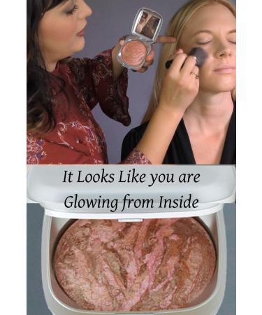 Ageless Derma Baked Mineral Blush - Apricot Swirl | Made in USA with Botanical Extracts - Buy Online on GoSupps.com