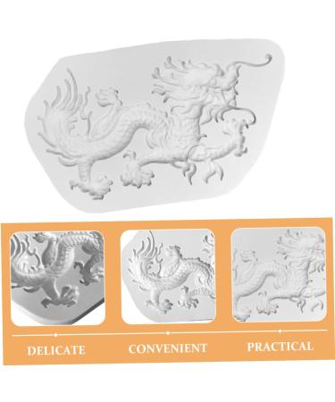 NUOBESTY Mold Chocolates DIY Chocolate Baking Tool Party Chocolate Dragon Shape Silicone Fondant Making Chocolate Mould Baking Supplies DIY Baking Mould Silica Gel Making Tools Flexible - Buy Online on GoSupps.com