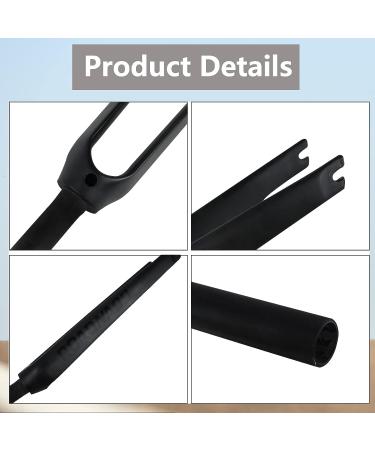 ROADNADO 700C Carbon Fiber Road Bike Fork | Ultralight 28.6mm Front Fork for 700C*23/25MM Wheels | Matte/Gloss Black - Buy Online on GoSupps.com