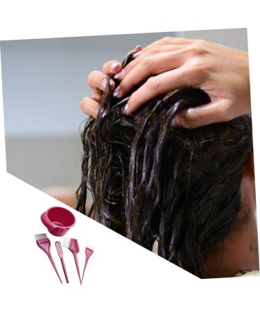 DOITOOL 1 Set Hairdressing Tool Home Highlight Kit Hair Coloring Tools Professional Hair Color Cream Mixer Mixture Diy Salon Tool Pro Tools Abs Hair Comb Hair Dye Red - Buy Online on GoSupps.com