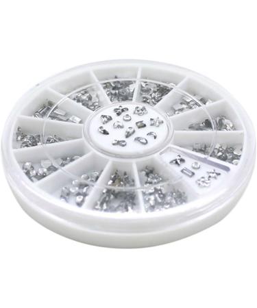 Gemini_mall Transparent Diamante Rhinestone Crystal Nail Art Decal Tips Glitters Stickers - Buy Online on GoSupps.com