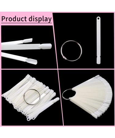 300 pcs Nail Polish Swatch Sticks - Nail Art Display & Home DIY Accessories - Buy Online on GoSupps.com