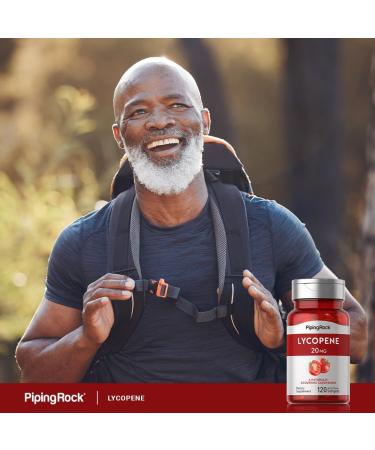 Piping Rock Lycopene Supplement | 20mg | 120 Softgels | Naturally-Occurring Carotenoid | Non-GMO Gluten Free - Buy Online on GoSupps.com