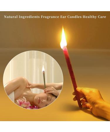 Pack of 16 Ear Candles for Cleaning & Wax Removal - 8 Colors + 6 Protective Discs - Buy Online on GoSupps.com