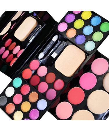 Make-up Palettes Professional Cosmetic Makeup Palette Set Kit-Eyeshadow & Blusher & Face Powder & Lip Gloss + 5Pcs Harry Wand Eyeshadow Makeup Brushes 5Pcs Wand+39 Eyeshadow Palette - Buy Online on GoSupps.com