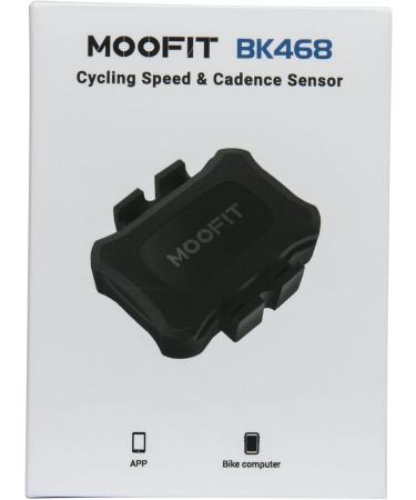MOOFIT CS9 Speed & Cadence Sensor - Bluetooth & ANT+ Wireless Bicycle Sensor IP67 Waterproof Compatible with Wahoo Zwift Peloton Coosporides Rouvy - Black (1 Pack) - Buy Online on GoSupps.com