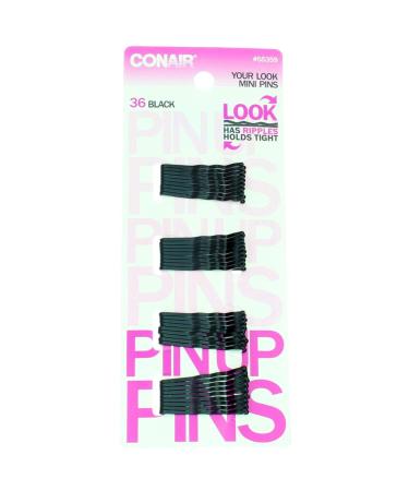 Styling Essentials Mini Pins Black 36 Each - 3 Pack - Buy Online on GoSupps.com