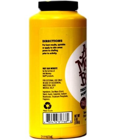 Anti Monkey Butt Powder with Calamine - 6 oz - Buy Online on GoSupps.com