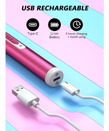 Rechargeable Nose Hair Trimmer for Women - 2023 2-in-1 Painless Ear & Facial Hair Trimmer | Washable & Low Noise - Buy Online on GoSupps.com